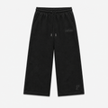 PATIER Essentials Wide Leg Sweatpants - JET BLACK