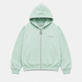 PATIER Essentials Zip Hoodie – SAGE MINT