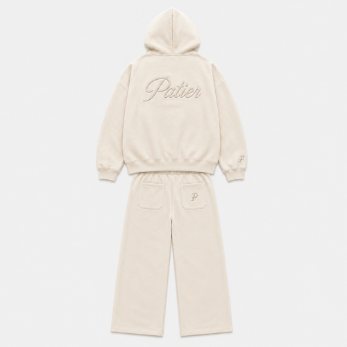 PATIER Essentials Tracksuit – Off-White
